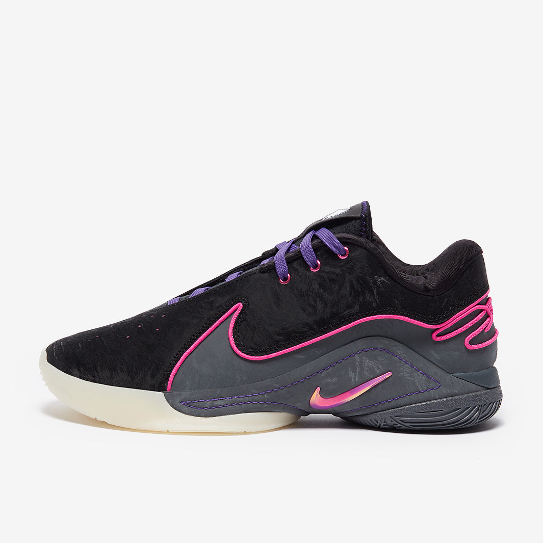 Nike LeBron 22 - Black/Laser Fuchsia/Dark Grey - Trainers - Mens Shoes