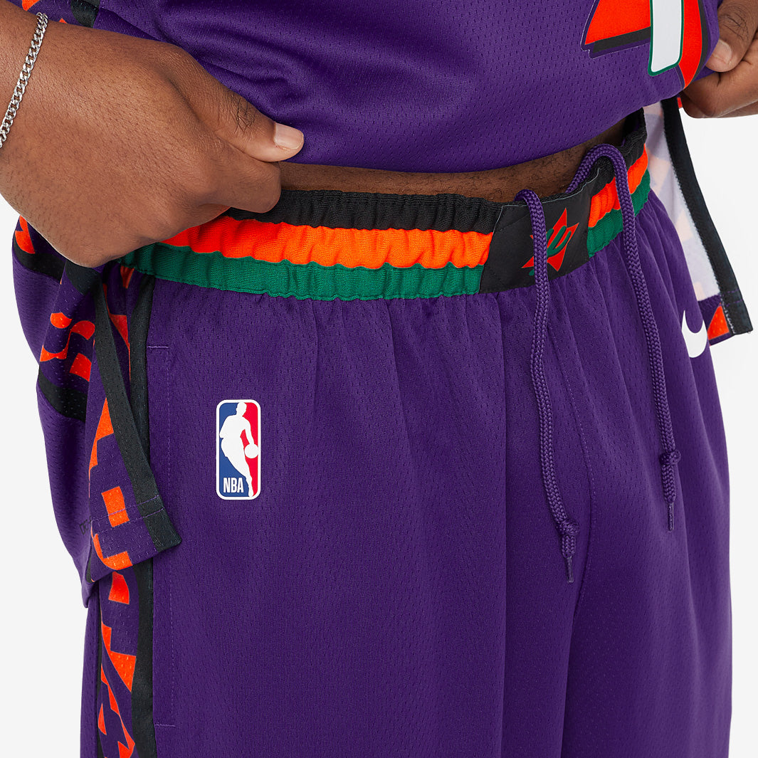 Nike NBA Phoenix Suns 2024 City Edition Swingman Shorts - Field