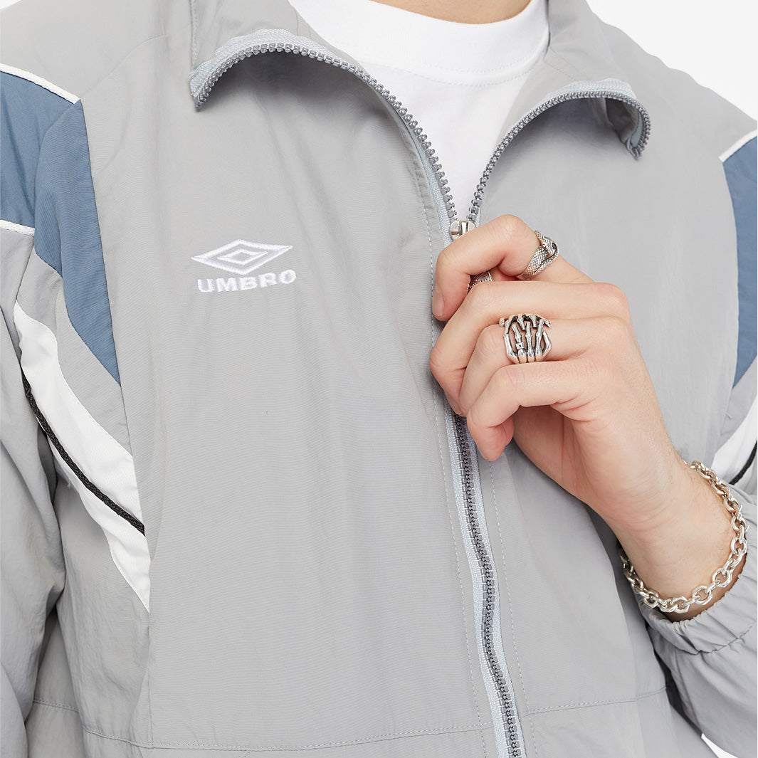 Umbro Relaxed Track Jacket - Pearl Blue/Blue Mirage/Brilliant