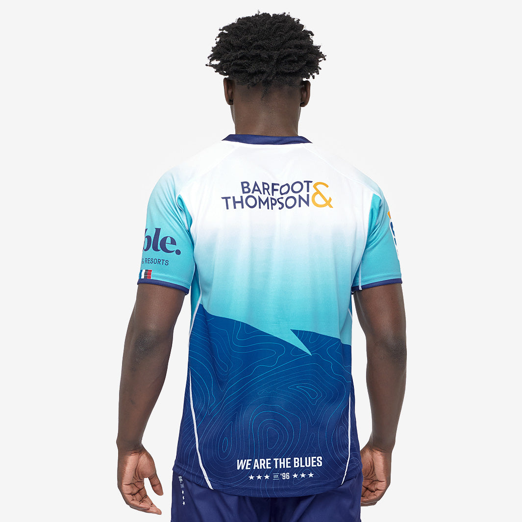 Classic Auckland Blues 2025 Training Shirt - White/Blue - Mens Replica