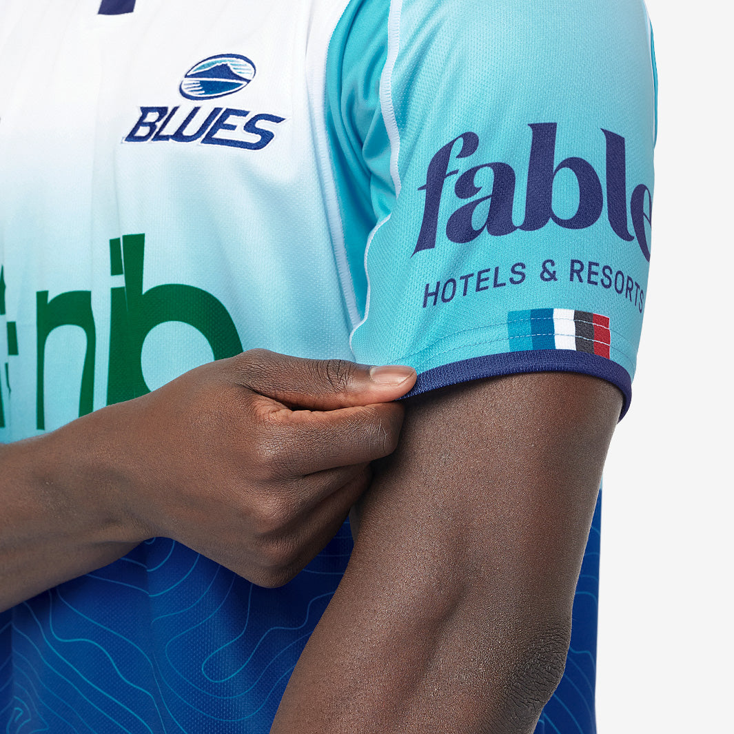 Classic Auckland Blues 2025 Training Shirt - White/Blue - Mens Replica