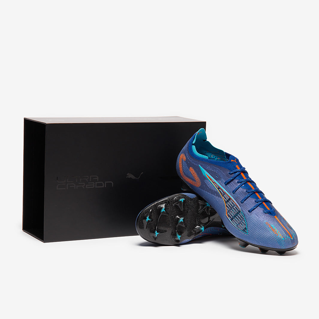 Puma Ultra 5 Carbon Speed SE Firm Ground - Vivid Blue/Heat Fire Puma Ultra 5 Carbon Speed SE Firm Ground - Vivid Blue/Heat Fire