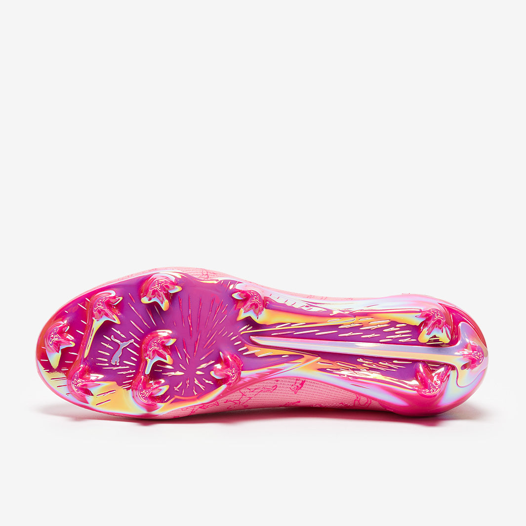 Puma Ultra 5 Ultimate x KidSuper SE FG - Pink Lilac/Fast Pink