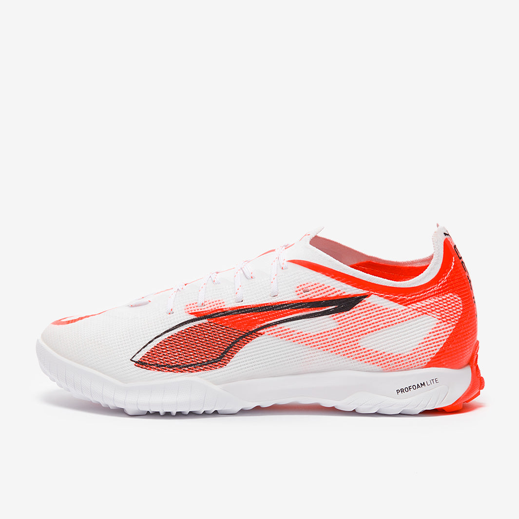 Puma Ultra 5 Pro Cage - Puma White/Puma Black/Glowing Red - Adult