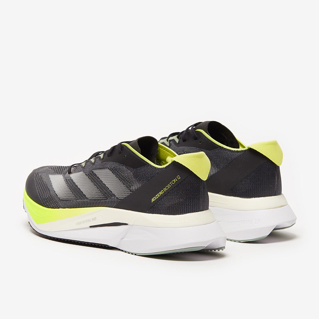 adidas adizero Boston 12 - Aurora Ink/Silver Metallic/Pulse Lime