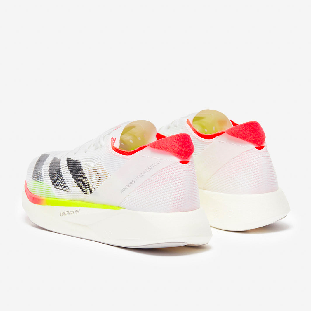 adidas adizero Takumi Sen 10 - Ftwr White/Core Black/Lucid Red