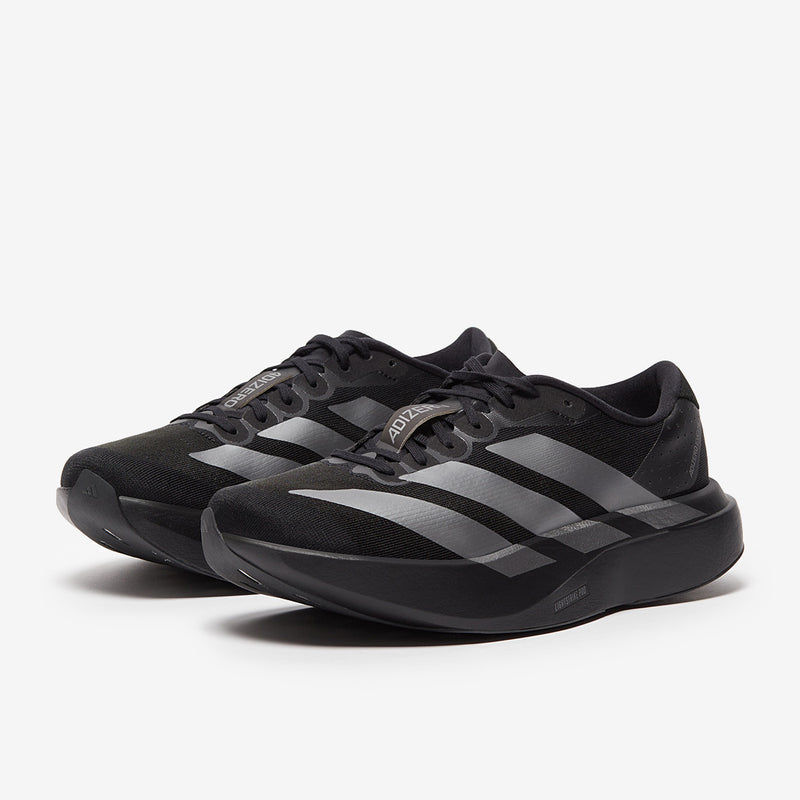 adidas gazelle silver green womens Adidas Women's Adizero EVO SL Glow Blue / Silver Metallic / Cloud White Running  Shoes main image 1