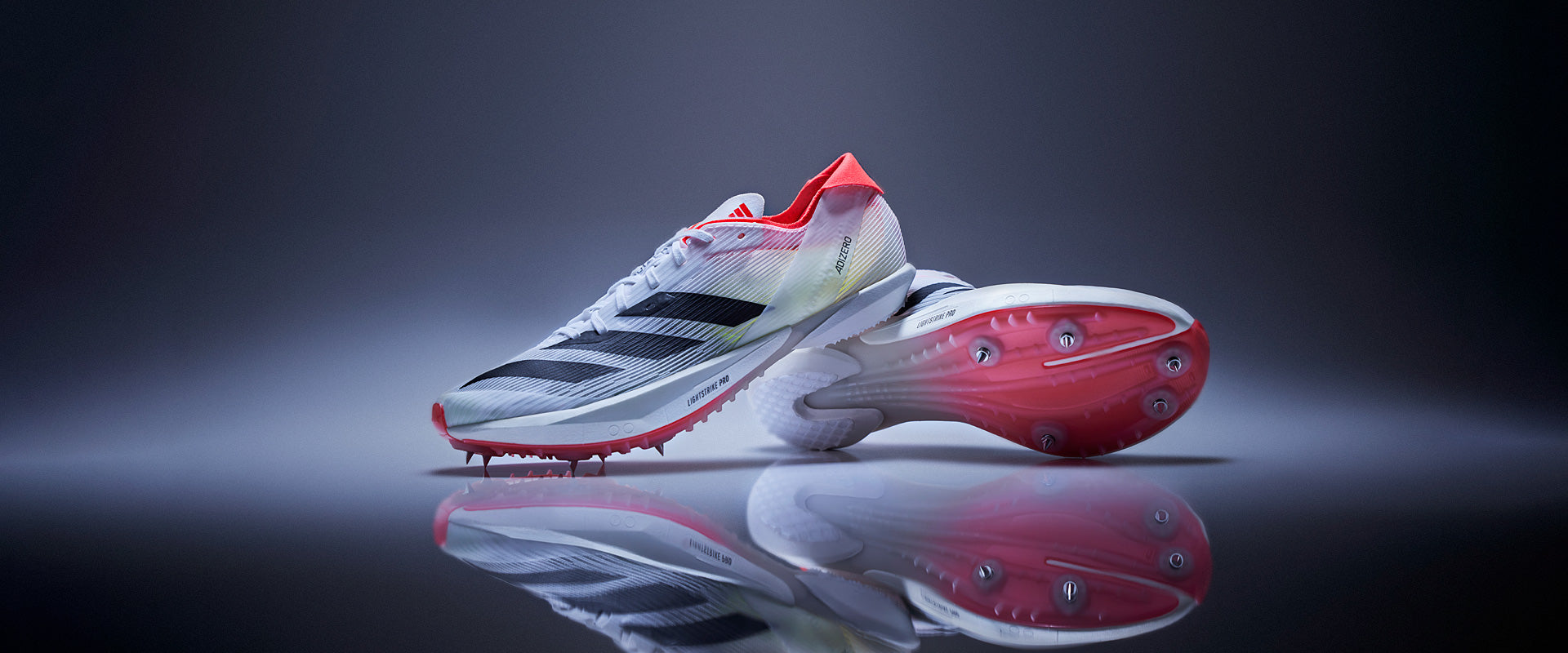 adidas adizero Ambition - Ftwr White/Core Black/Lucid Red - Mens Shoes