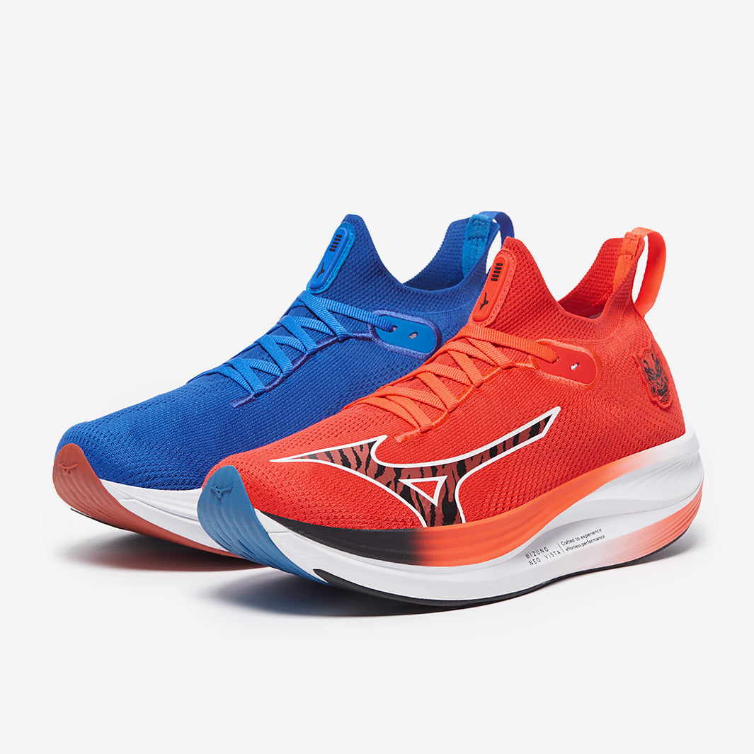 Mizuno Neo Vista - Mizuno Ignition Red/Black/Baseball Blue - Mens
