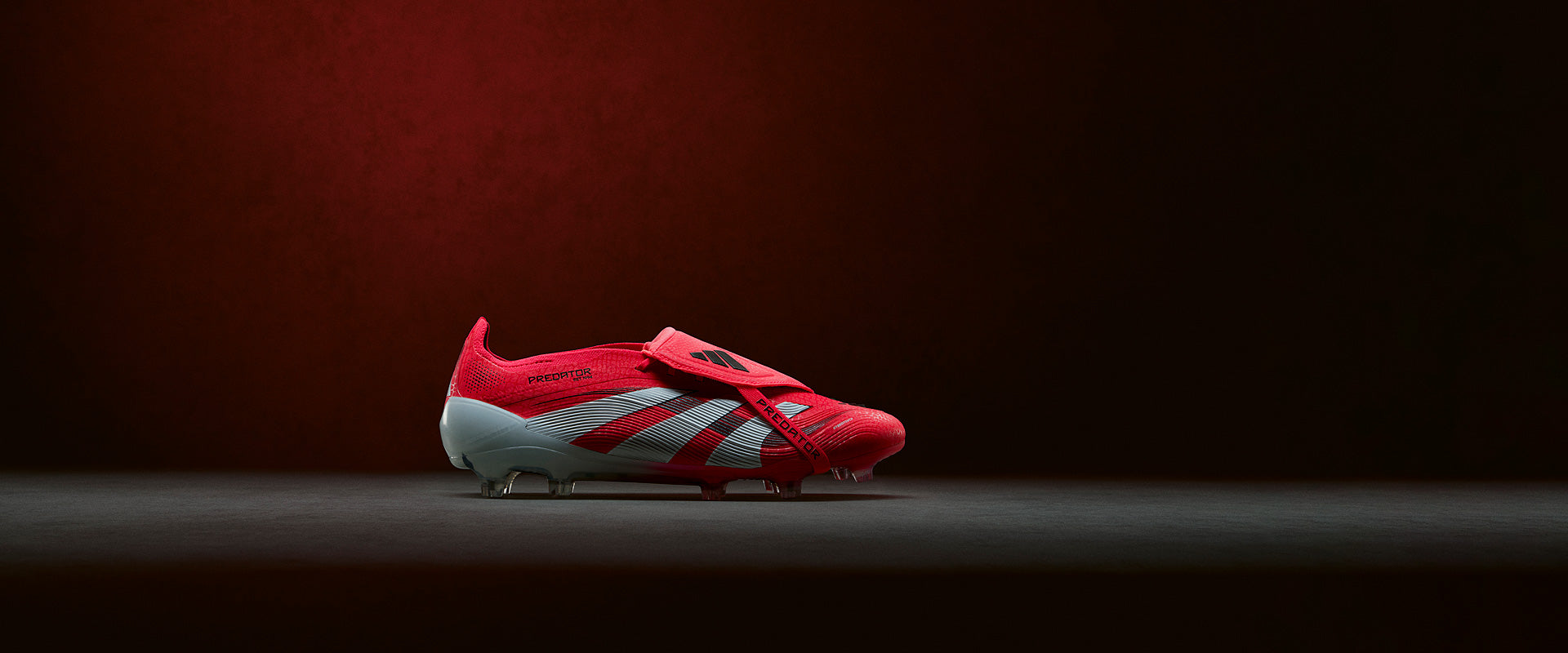 adidas Predator Elite Tongue Firm Ground - Lucid Red/White/Black