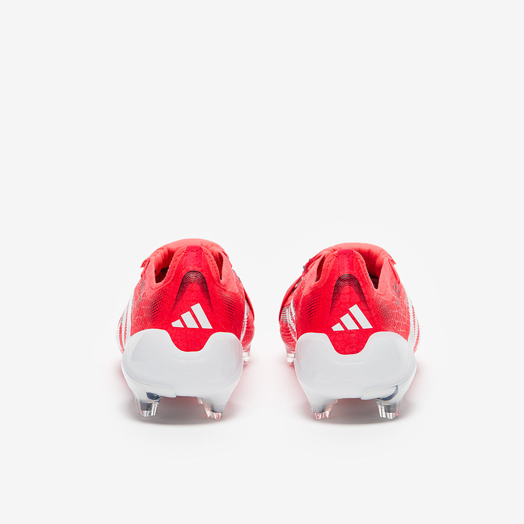 adidas Predator Elite Tongue Firm Ground - Lucid Red/White/Black