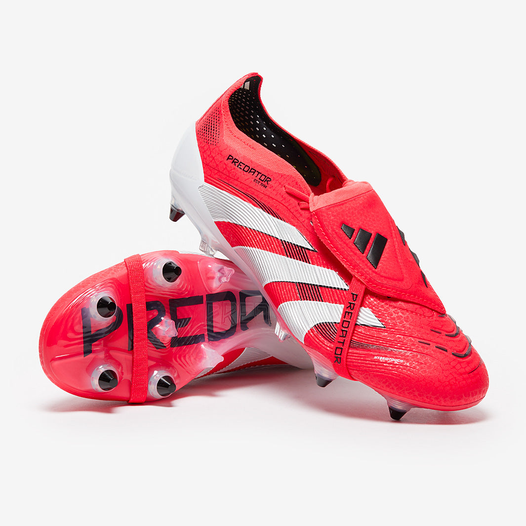 adidas Predator Elite Tongue Soft Ground - Lucid Red/Core Black