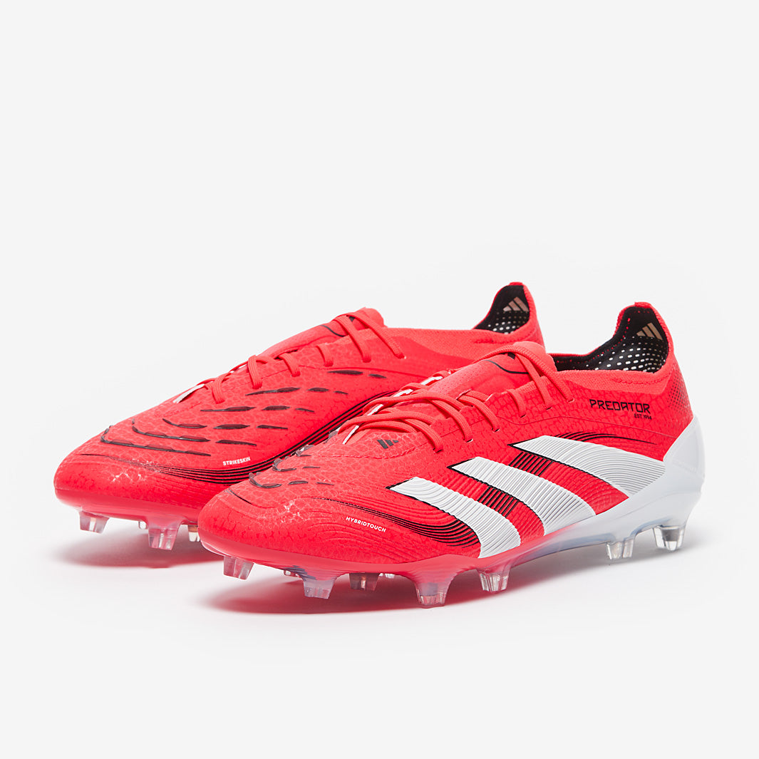 FG Laceless Elite Predator Adidas シューズ レッド Predator adidas | ProKitUK.com | UK ProKit シューズ