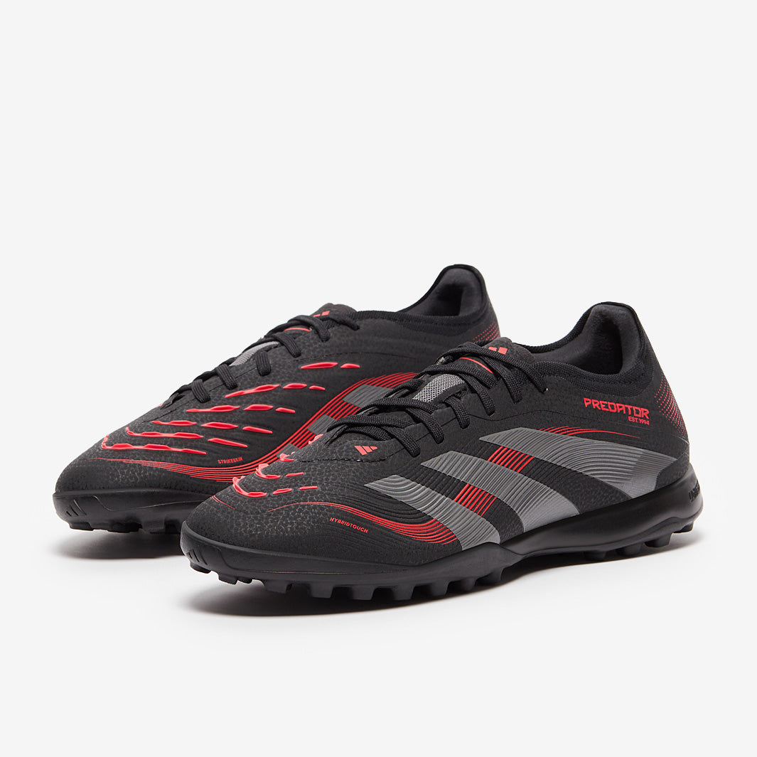adidas Predator Pro Turf - Black/Grey Four/Lucid Red - Adult Boots