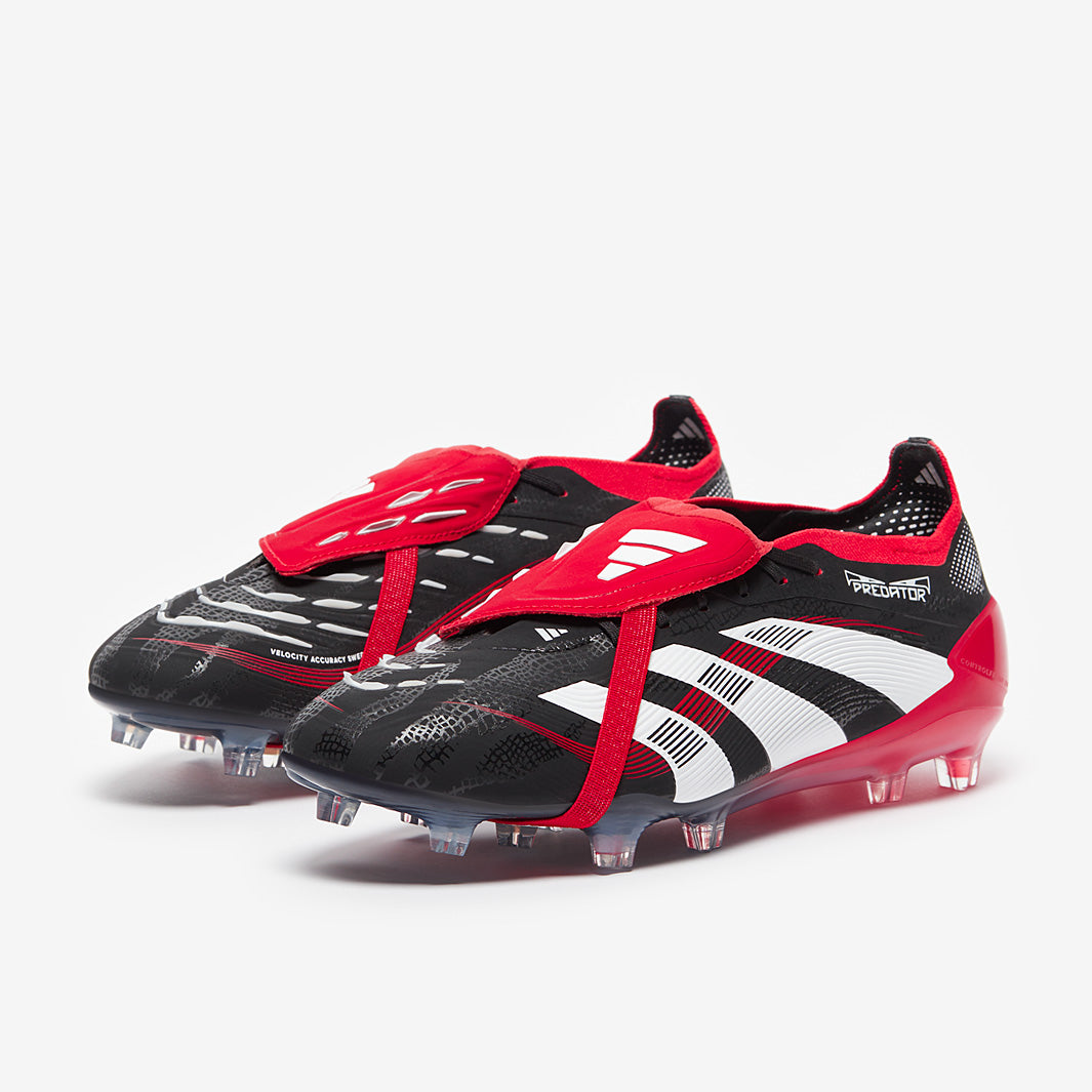 adidas Predator Elite Tongue x BWR Firm Ground - Black/White/Vivid