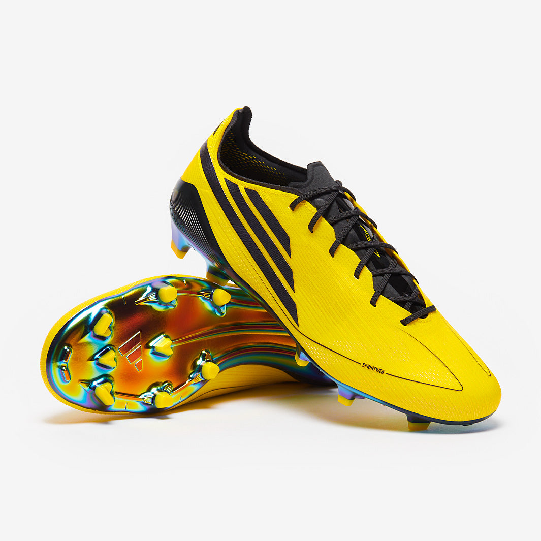 adidas F50 x Messi Elite Firm Ground - Gold Met/Ftwr White/Core