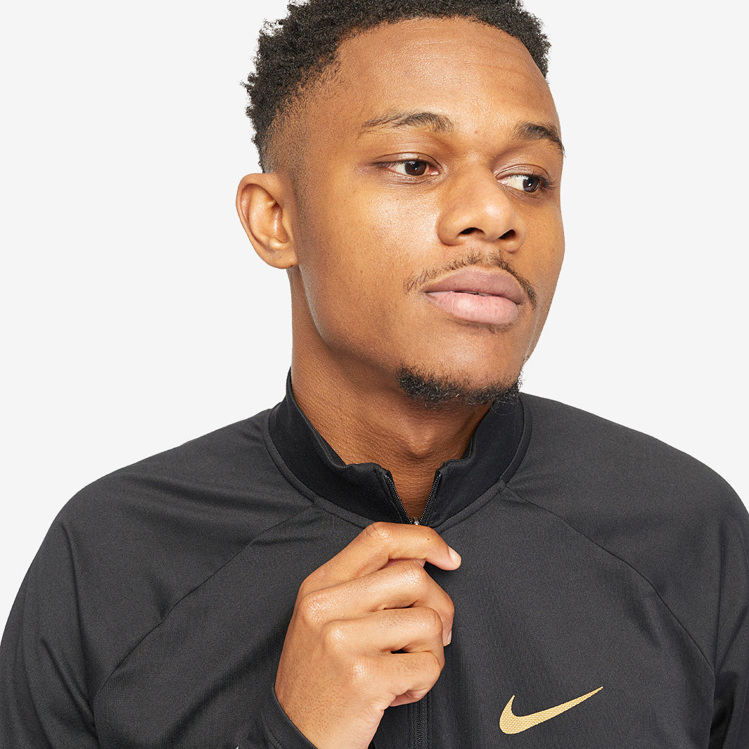 Nike Dri-Fit Jakob Half-Zip Jacket - Black - Mens Clothing
