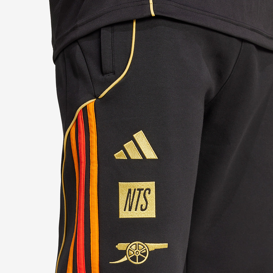 adidas Arsenal x NTS DoubleKnit Pants - Black - Mens Replica