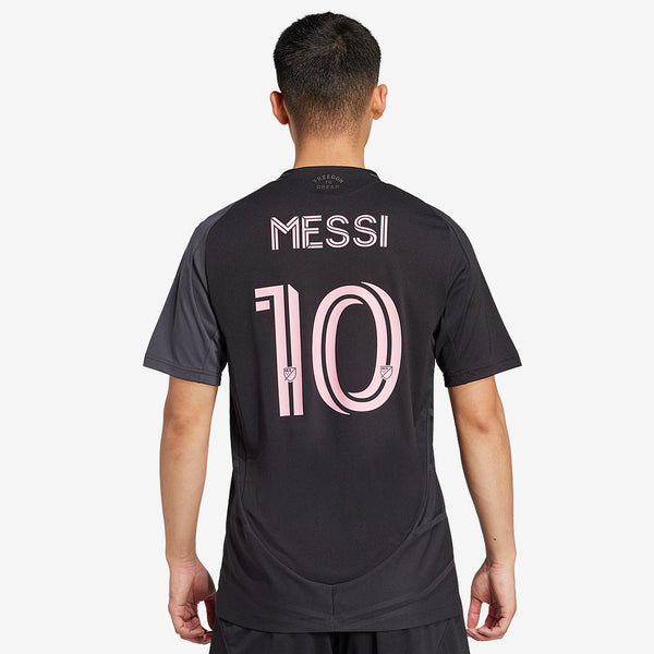 adidas Inter Miami 2025 Authentic Away Shirt with Messi 10