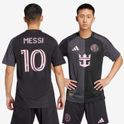 adidas Inter Miami 2025 Authentic Away Shirt with Messi 10