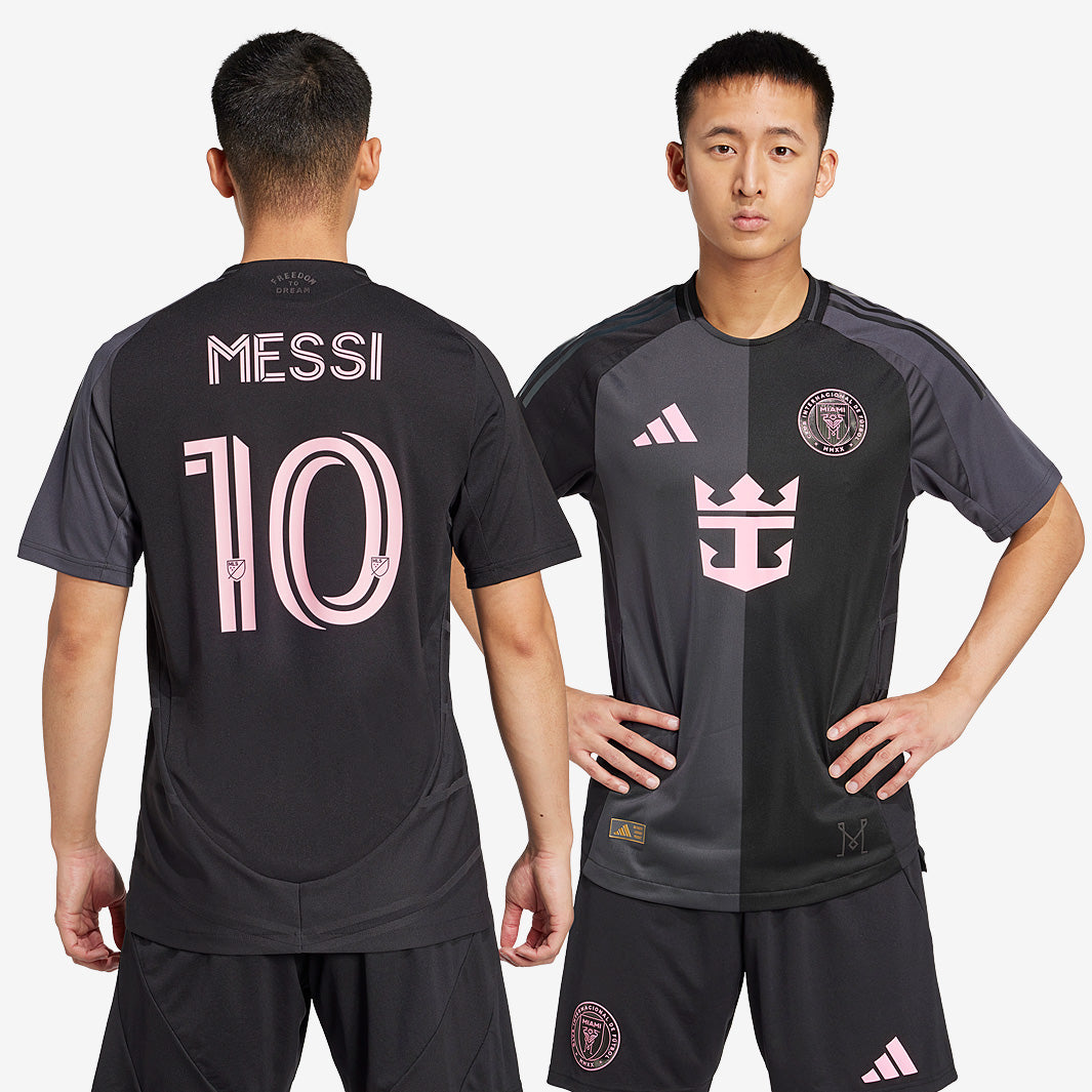 adidas Inter Miami 2025 Authentic Away Shirt with Messi 10