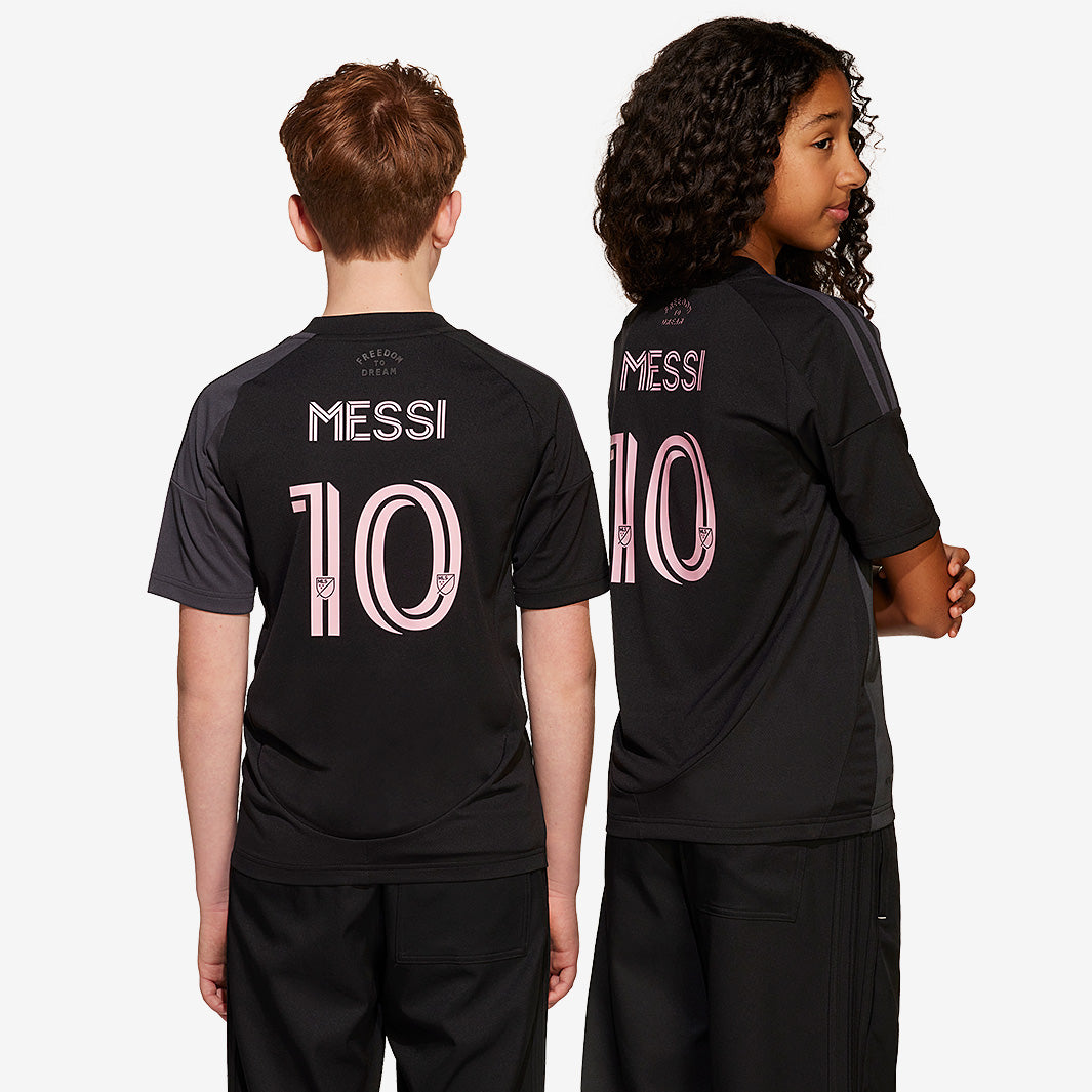 adidas Inter Miami 2025 Kids Away Shirt with Messi 10