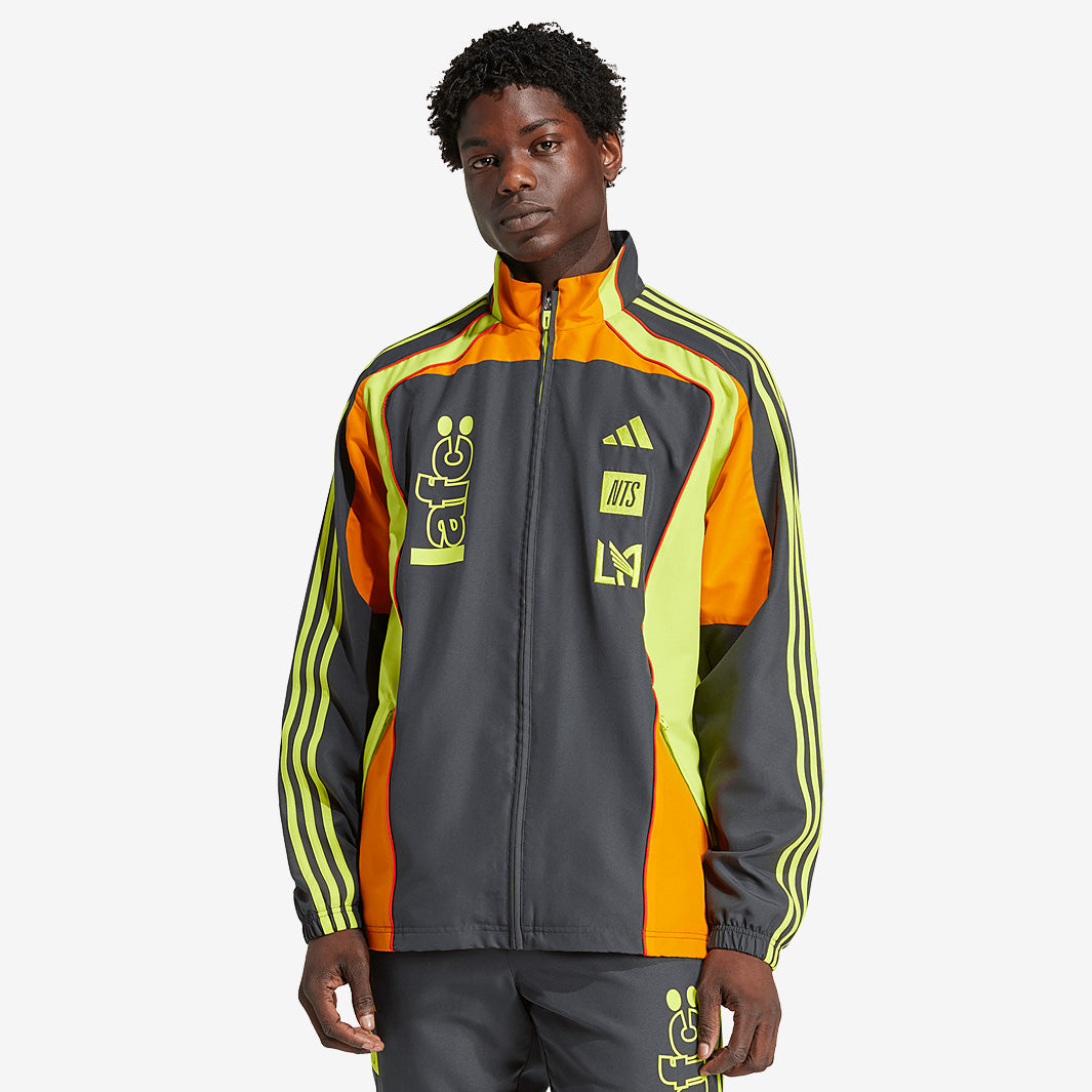 adidas Los Angeles FC x NTS Track Top - Dark Grey/Sonic Fuchsia