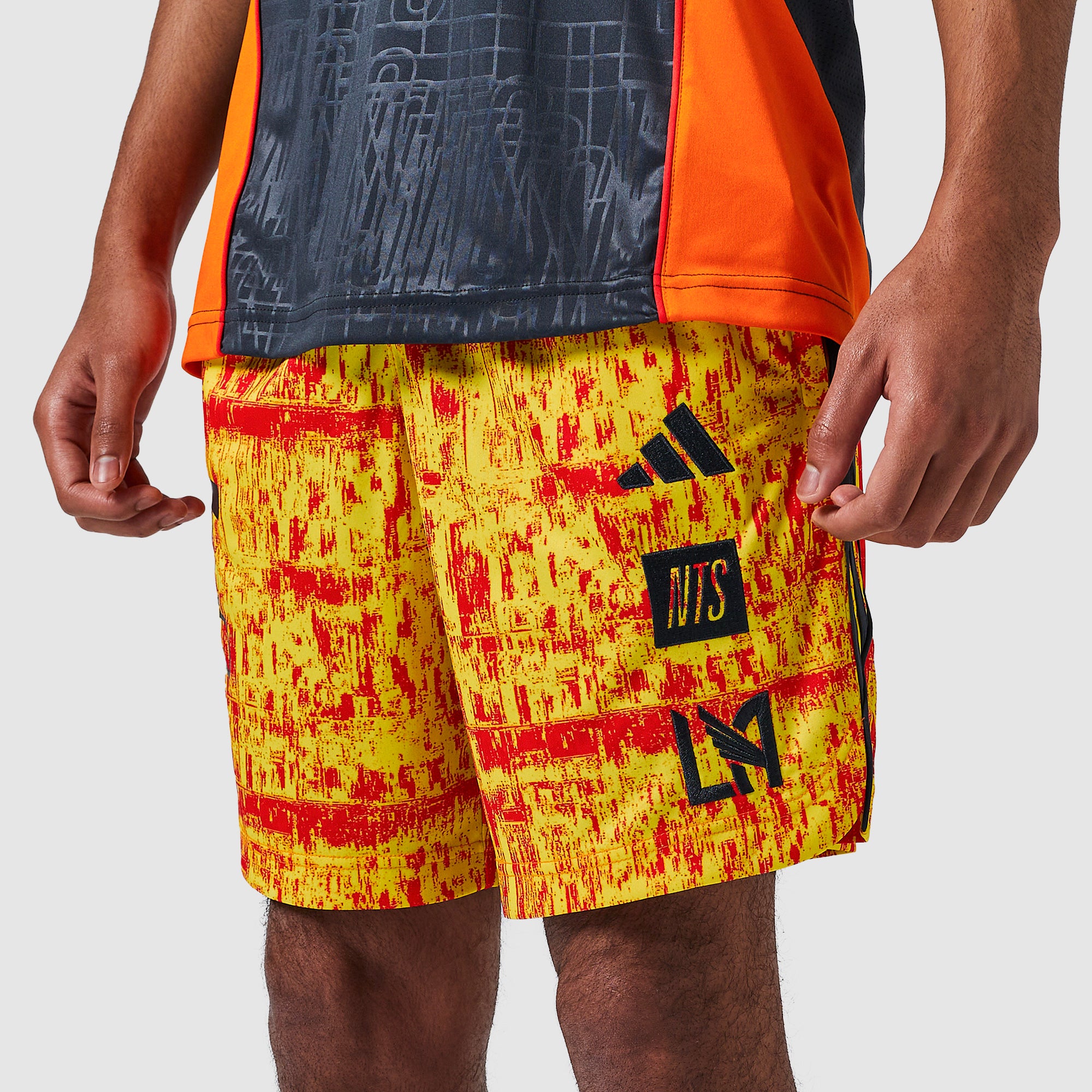 adidas Los Angeles FC x NTS Shorts - Sonic Fuchsia/Active Red/Semi
