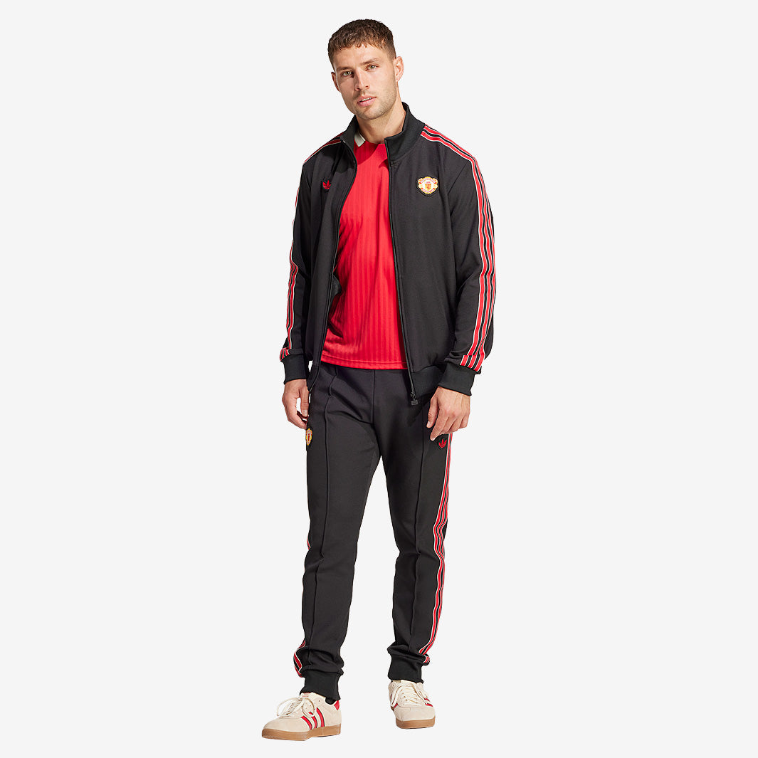 adidas Originals Manchester United 24/25 Terrace Icon Track Top - Black