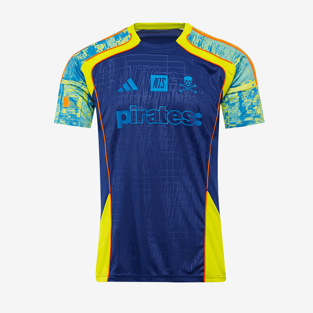 adidas Orlando Pirates x NTS Shirt - Mystery Ink/Unity Orange