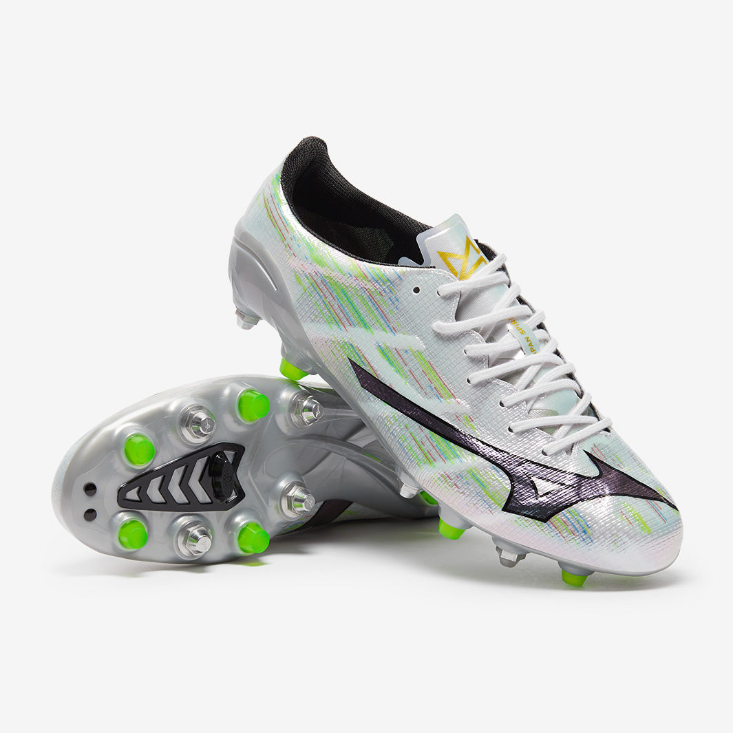 Mizuno Alpha II Made in Japan Mix Soft Ground - Morelia 40th Red