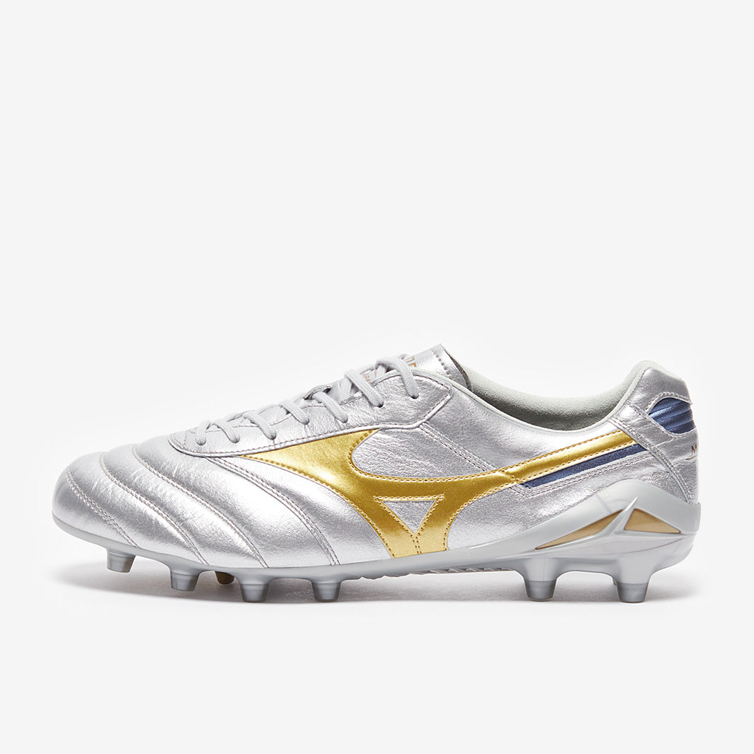 Mizuno Morelia II Elite DNA Made in Japan FG - Galaxy Silver/Gold