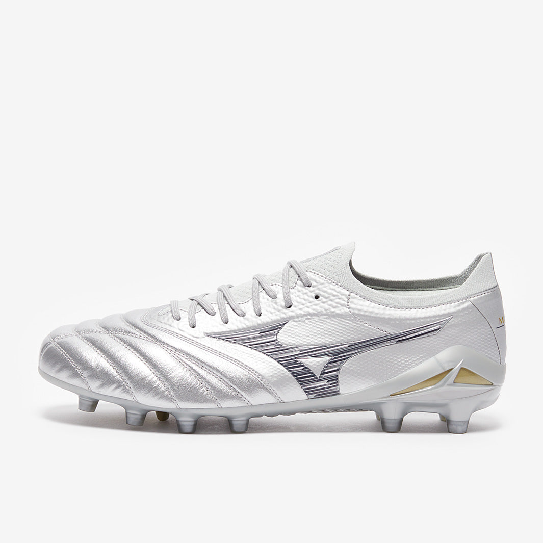 Mizuno Morelia Neo IV Beta Made in Japan FG - Galaxy Silver/Gold