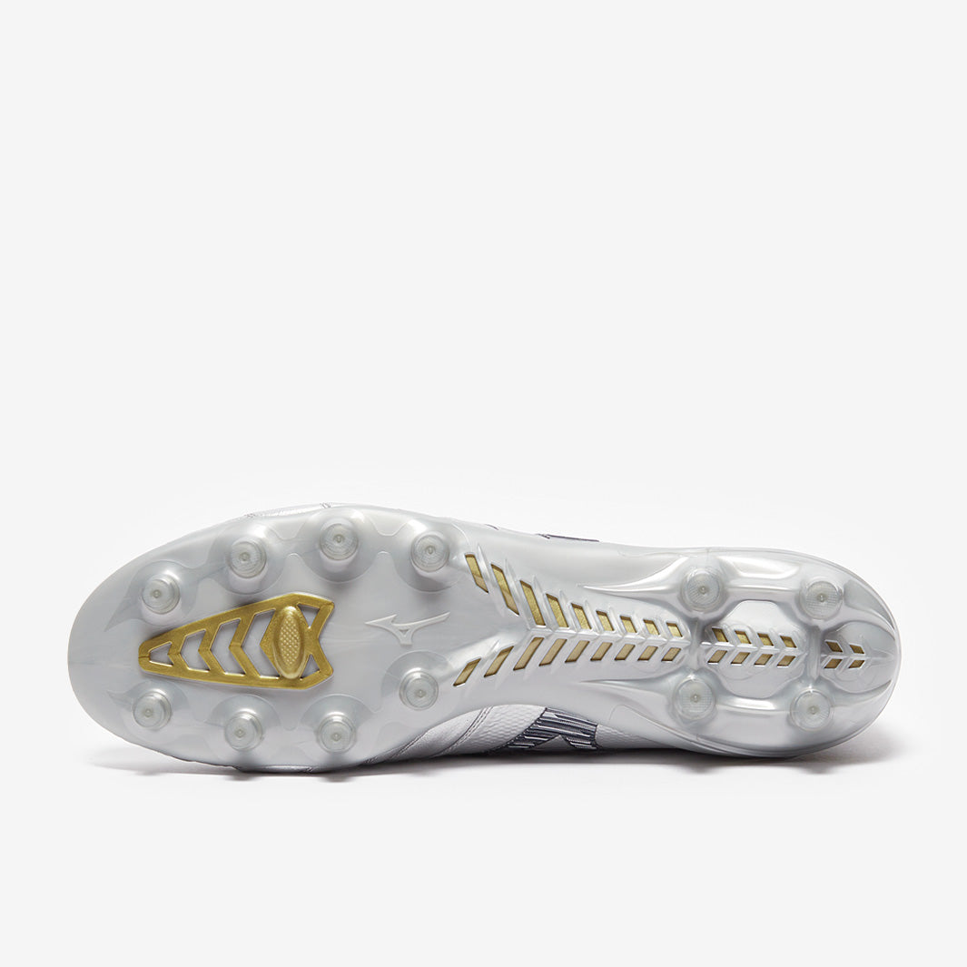 Mizuno Morelia Neo IV Beta Made in Japan FG - Galaxy Silver/Gold