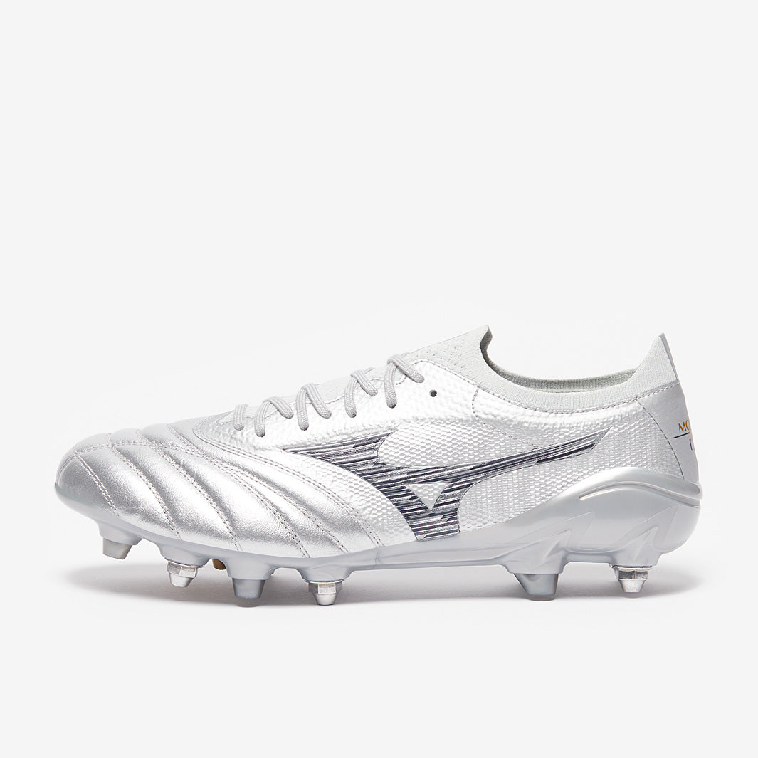 Mizuno Morelia Neo IV Beta Made in Japan SG - Galaxy Silver/Gold