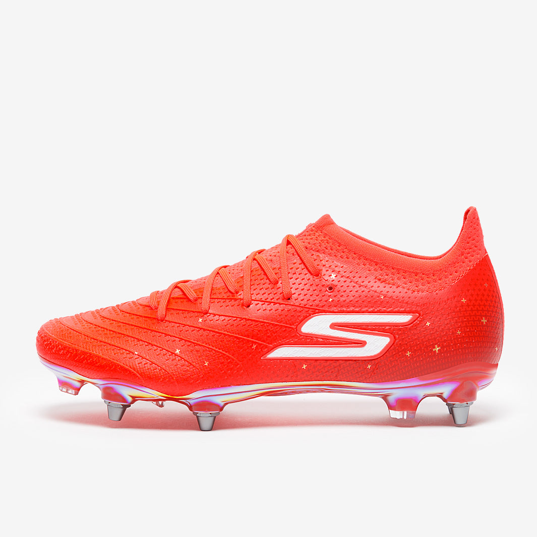 Skechers SKX 01 x Harry Kane Elite Soft Ground - Red/Gold - Adult