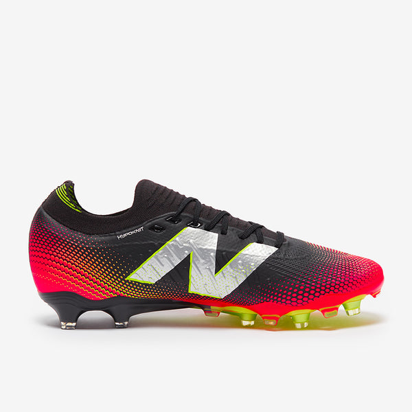 New Balance Tekela V4+ Pro FG Low - Black/Energy Red/Hi