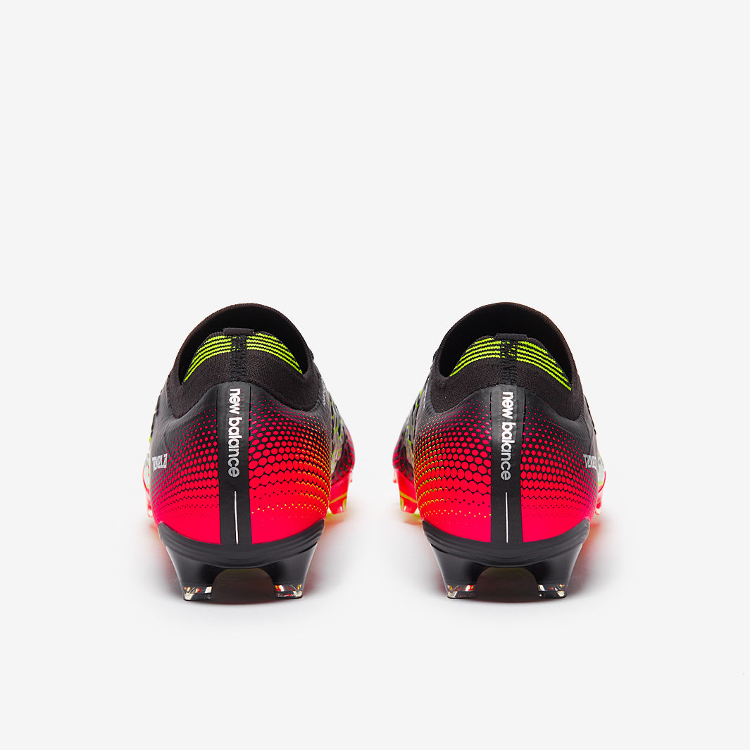 New Balance Tekela V4+ Pro FG Low - Black/Energy Red/Hi