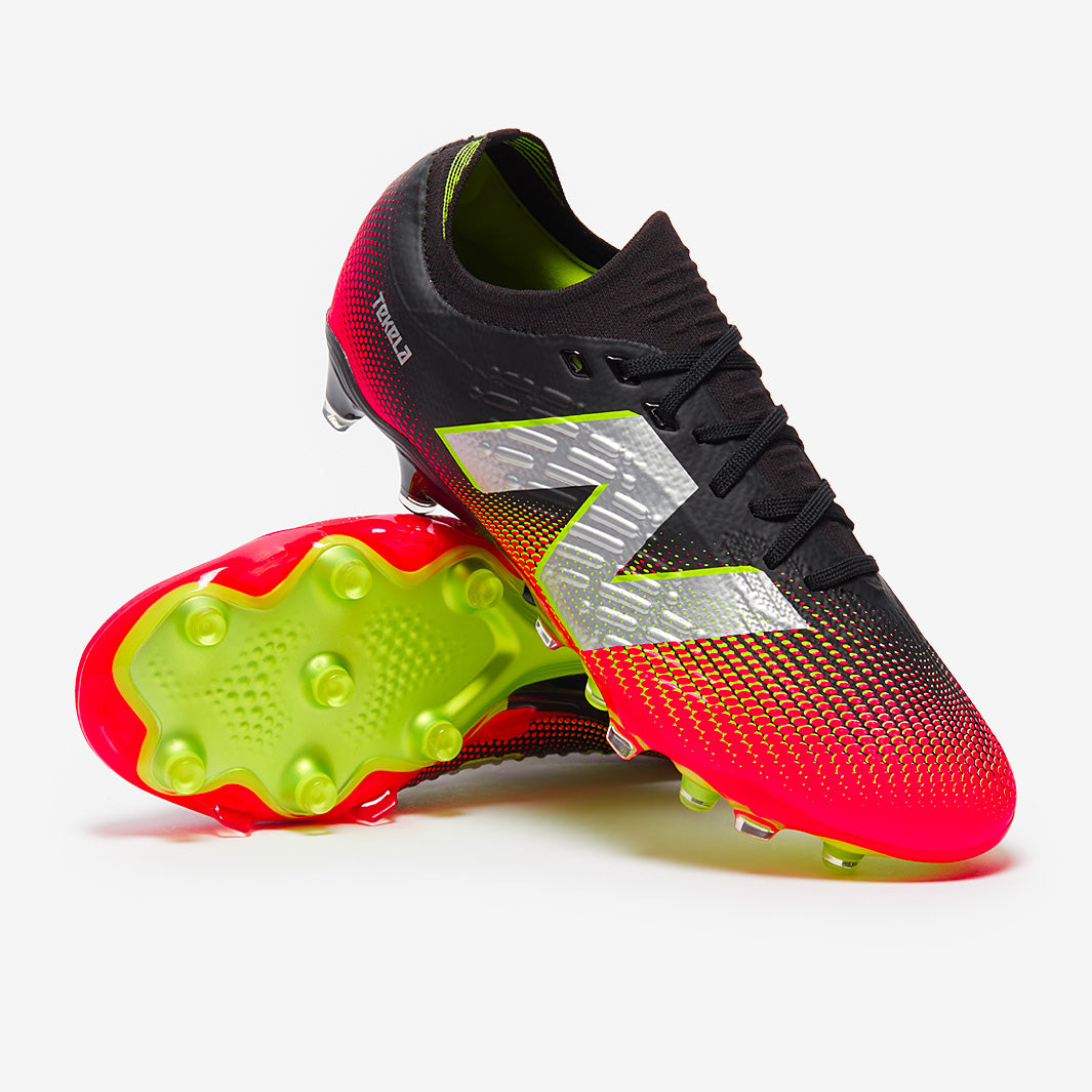 New Balance Tekela V4+ Pro Firm Ground Low - Black/Energy Red/Hi