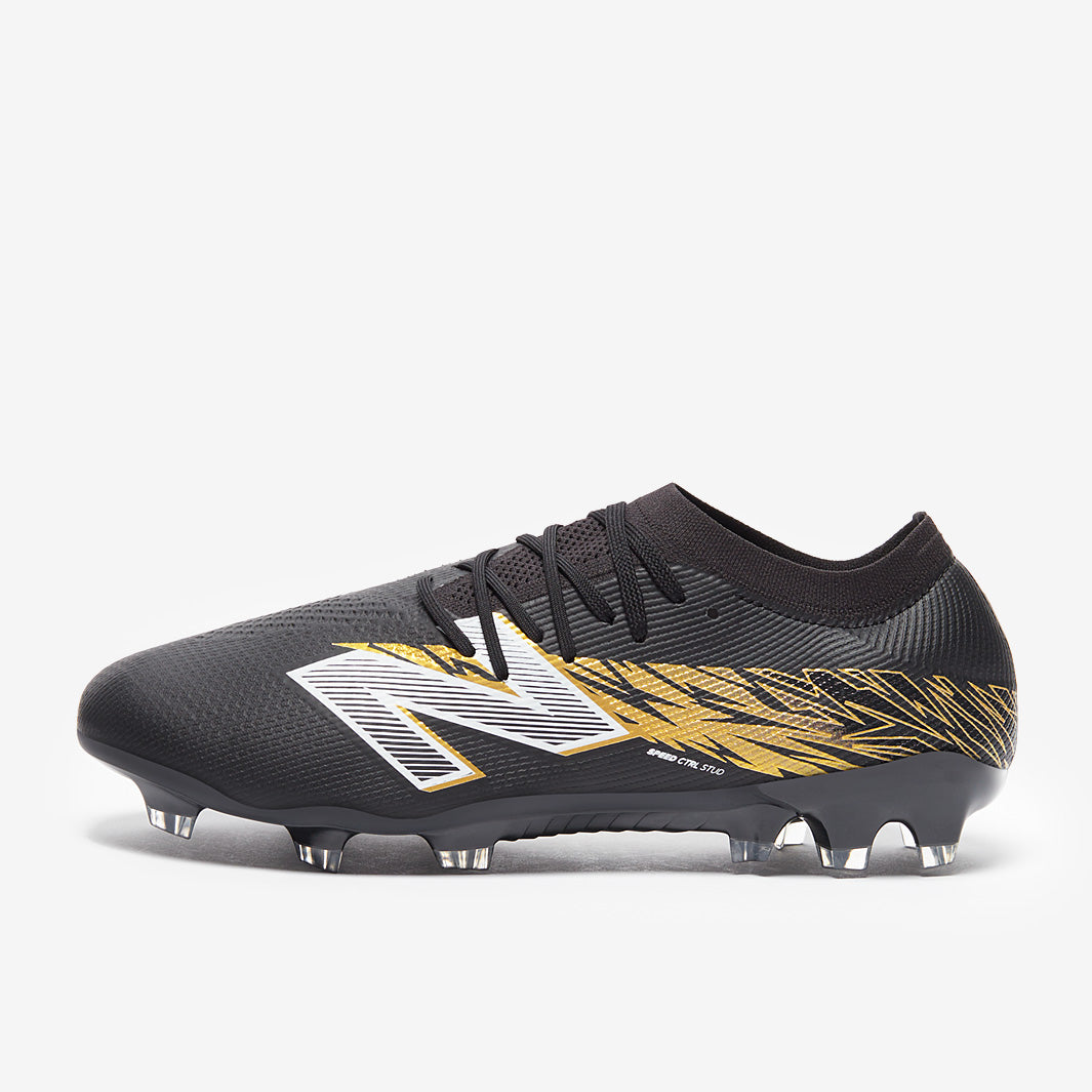 New Balance Furon V8 Elite SG - Punch Yellow/Black/Fire Cracker