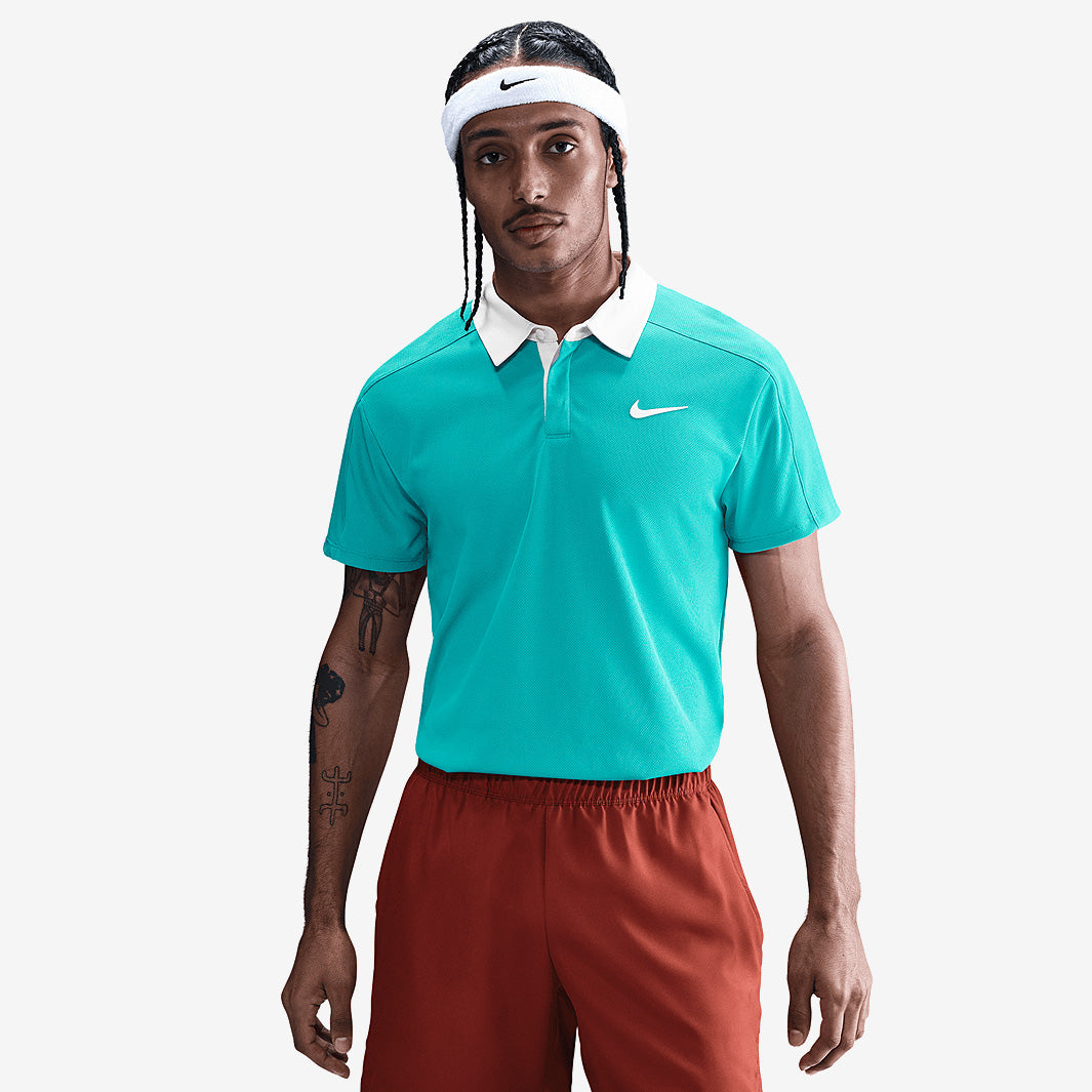 Nike Court Dri-FIT Advantage Polo - Black - Mens Clothing