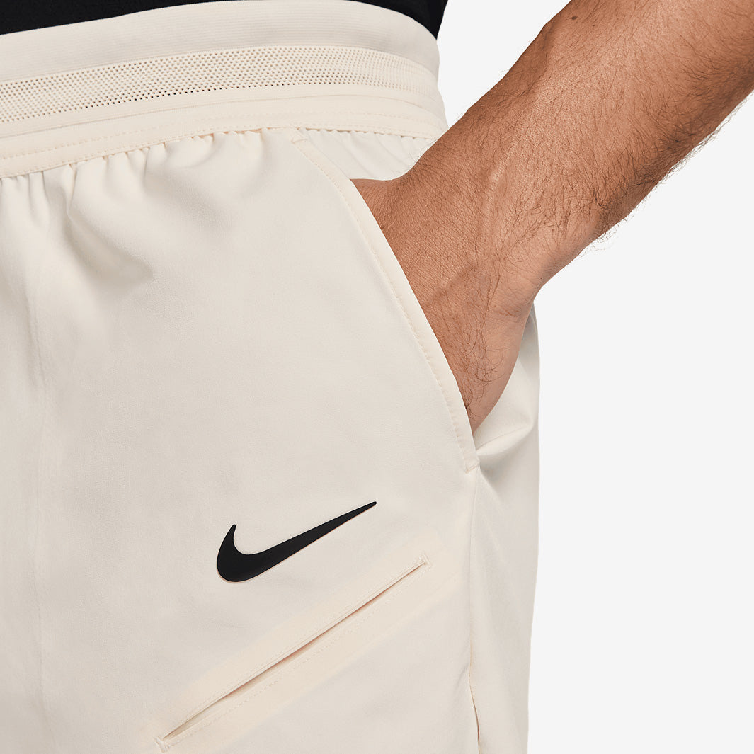 Nike Court Dri-Fit Advantage Slam 7 Inch Shorts - Pale Ivory/Black