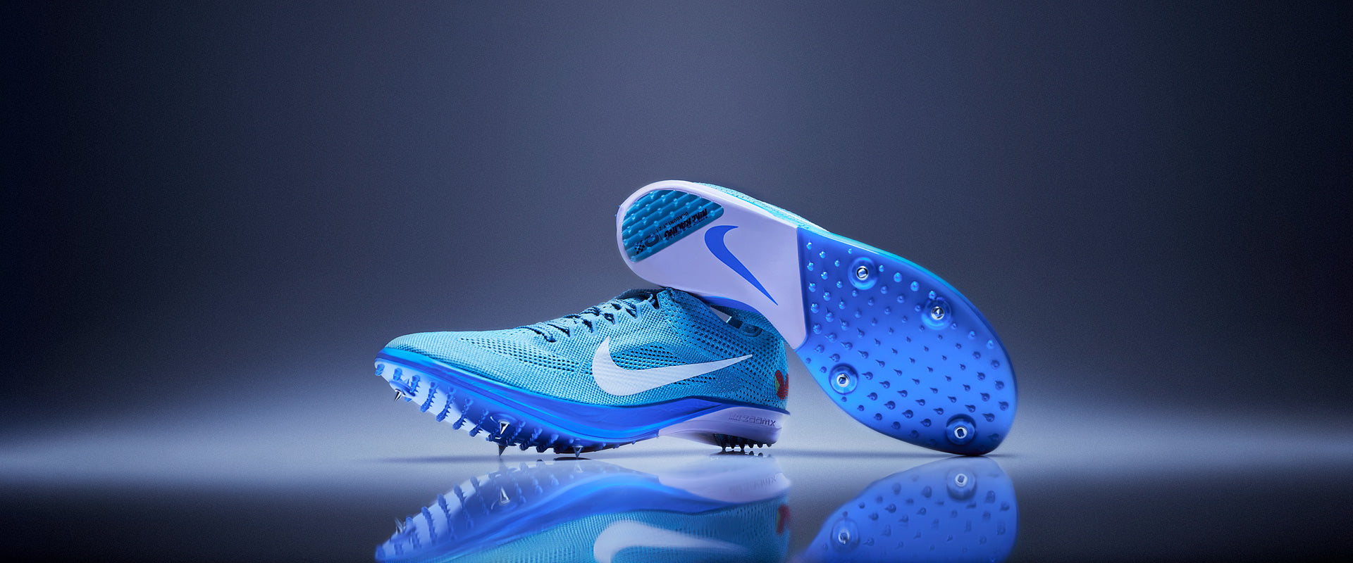 Nike ZoomX Dragonfly 2 - Denim Turq/Sail/Racer Blue/Doll - Mens Shoes