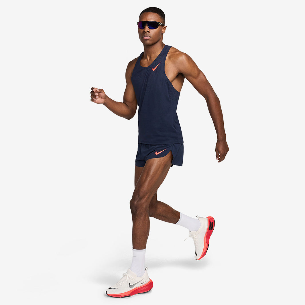 Nike Dri-FIT ADV Aeroswift 2 Inch Short - Obsidian/Bright Crimson