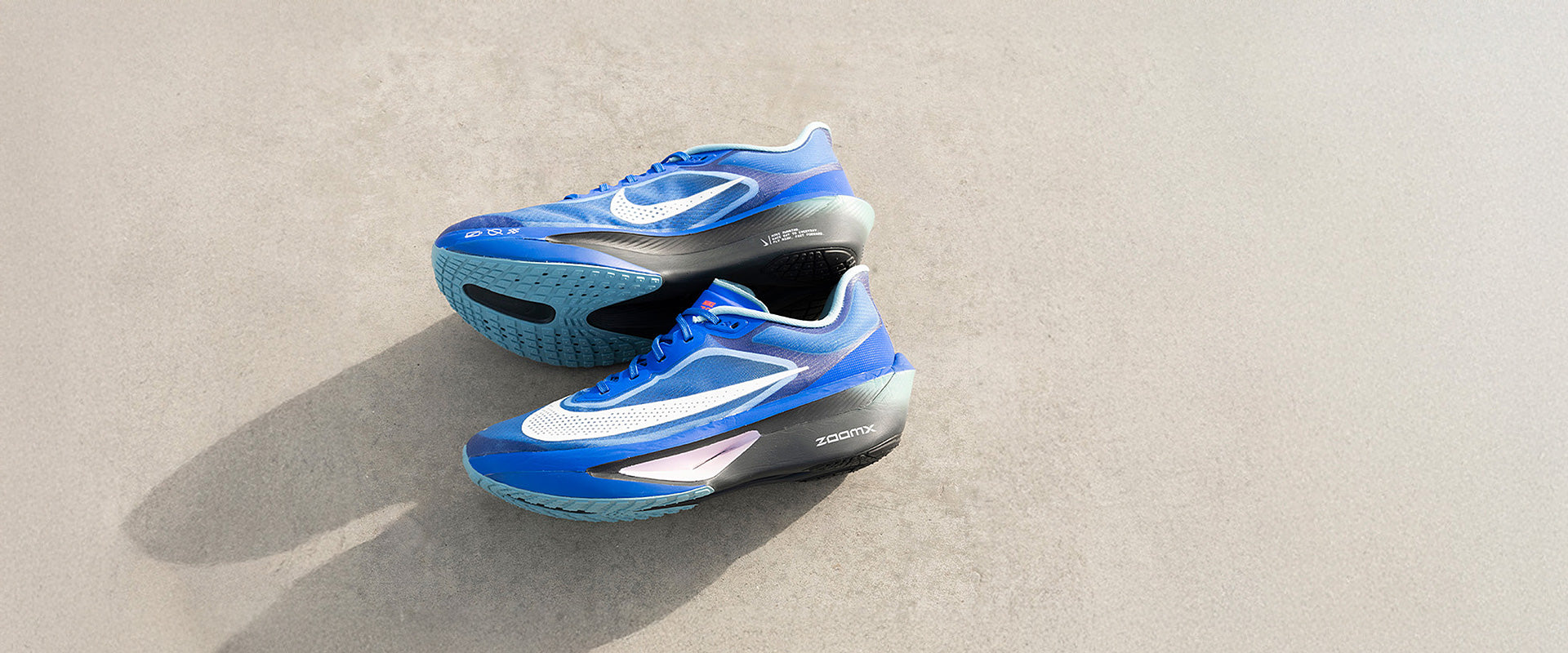 NIKE zoom FLY6 24.0㎝　ペールブルー Nike Zoom Fly 6 - Racer Blue/Sail/Denim Turq/Doll - Mens Shoes