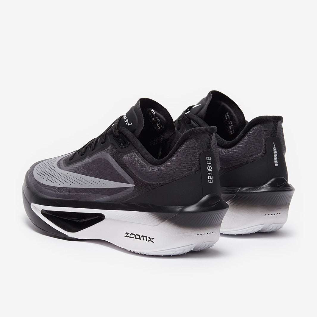 Nike Womens Zoom Fly 6 - Black/White/Lt Smoke Grey - Womens Shoes