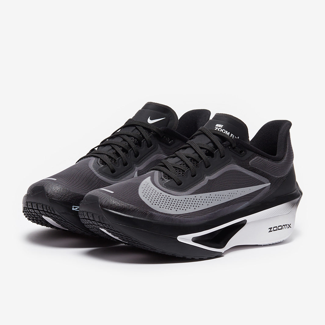Nike Womens Zoom Fly 6 - Black/White/Lt Smoke Grey - Womens Shoes