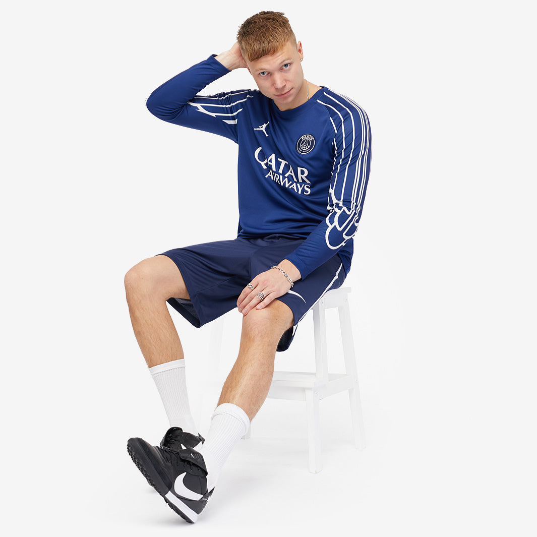 Jordan x Paris Saint-Germain 24/25 Dri-FIT Stadium LS Fourth Shirt