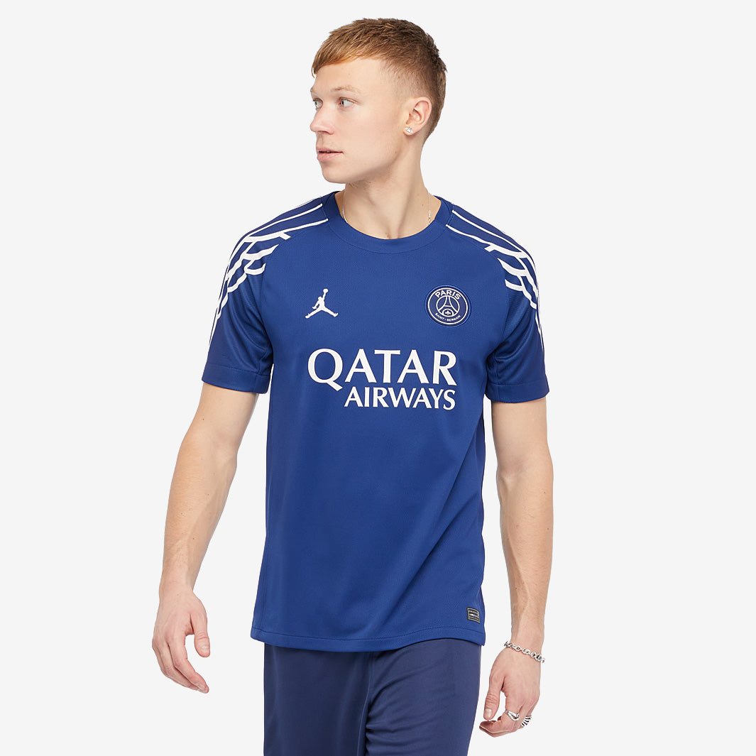 PSG ユニホーム Jordan x Paris Saint-Germain 24/25 Dri-Fit Stadium SS Fourth Shirt