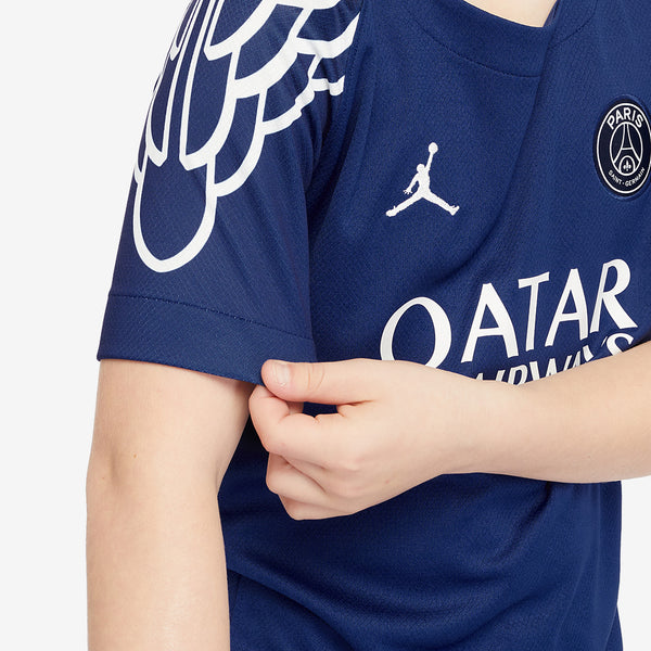Jordan x Paris Saint-Germain 24/25 Kids Dri-FIT Stadium SS Fourth Shirt